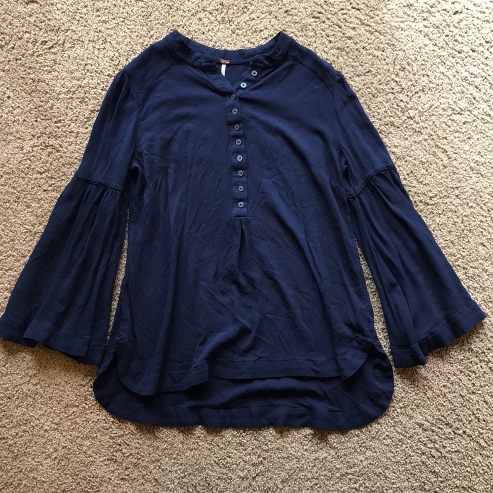 Free People flowing long sleeve